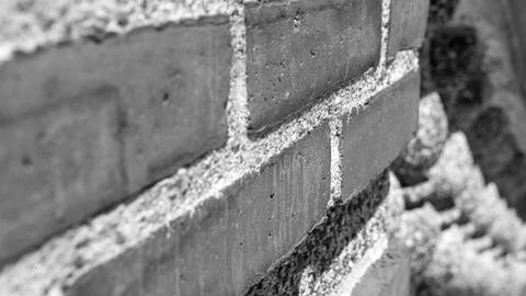 section of a brick wall - photo Casey Smerczynski