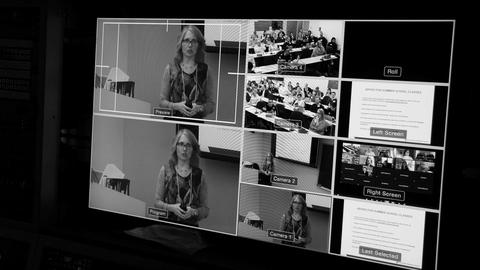 computer monitor with 10 images for online shoot - photo Greg Aimo