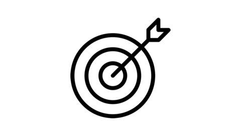 bullseye icon representing smart