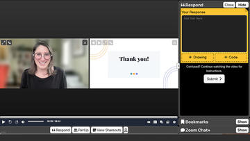 Immersive Classroom video player