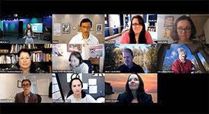 SEL Workshop Fall 2021 - participants shown in Zoom window