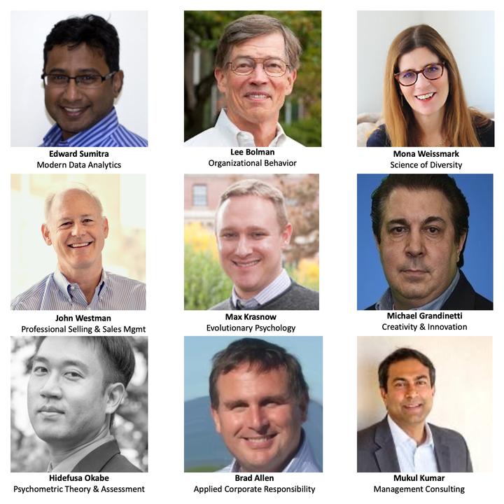9 members of te DCE Bot Club Core Team Edward Sumitra, Lee Bolman, Mona Weissmark, John Westman, Max Krasnow, Michael Grandinetti, Hidefusa Okabe, Brad Allen, Mukul Kumar