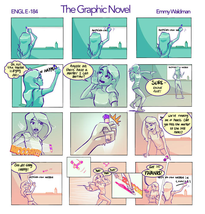 The Graphic Novel - frame sample