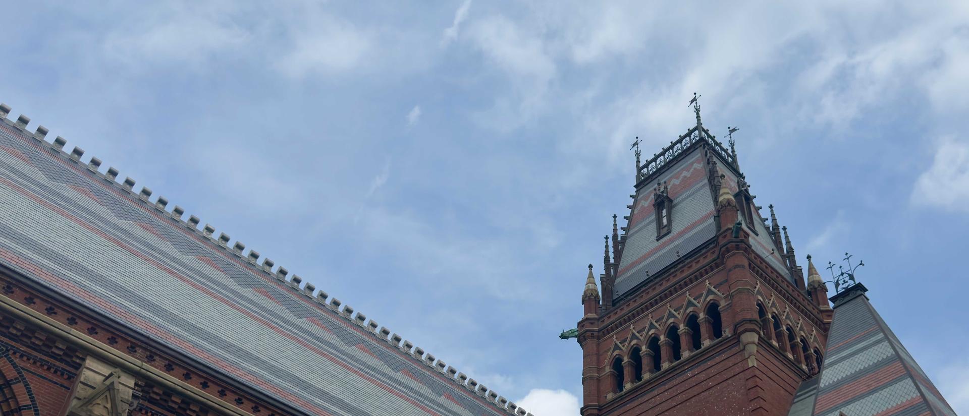 Steeple of Memorial Hall at Harvard University - photo Casey Smerczynski